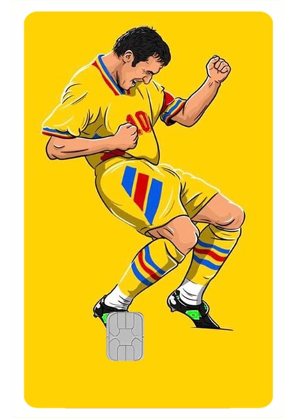 Kart Kaplama Sticter Etiket 6 Adet 60016 Haci