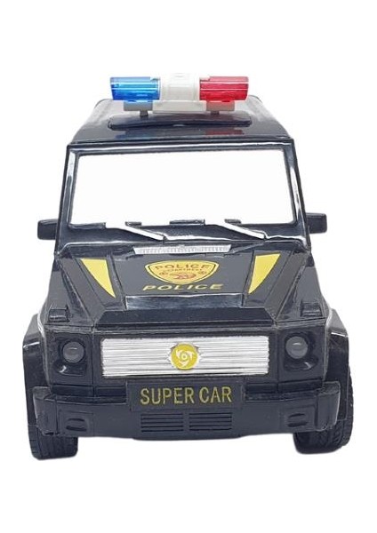 Uzaktan Kumandalı Mercedes Polis Jeep 1:20 Ölçek 18 cm Siyah - 13578-887 (Lisinya) fiyatları