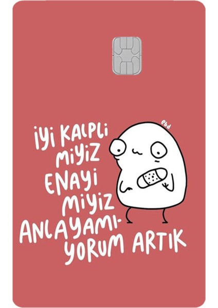 Kart Kaplama Sticker Banka Kredi Kartı Kaplama Stickeri KK1585