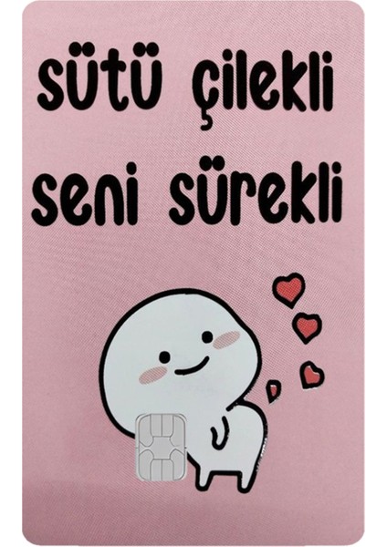Kart Kaplama Sticker Banka Kredi Kartı Kaplama Stickeri KK1767