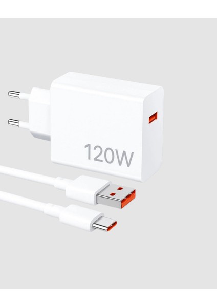 Buğz 120W Süper Hızlı Şarj Adaptörü – Type-C Kablo Dahil, Yüksek Voltaj Korumalı modelleri