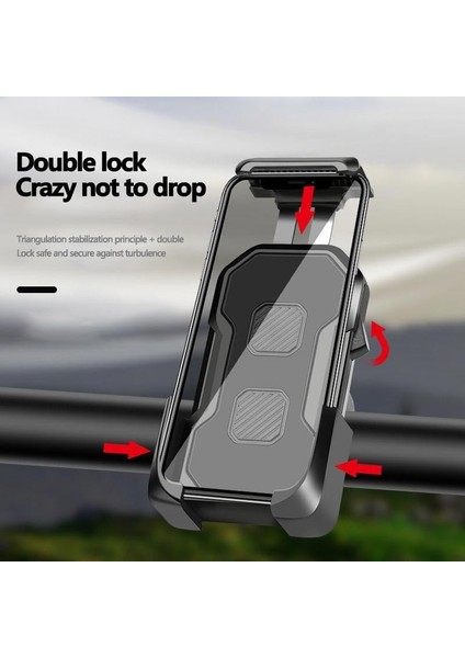 MT54 Motor Motosiklet ve Bisiklet Telefon Tutucu Gidon Uyumlu Yüksek Kalite Tüm Telefonlarla Uyumlu fiyatları