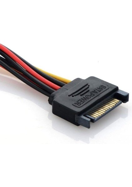 30 cm 15 Pin Sata Erkek To 2x 4 Pin Dişi Molex Kablo 15 Pin Erkek 2x 4 Pin Dişi Molex 30 cm Sata Kablo modelleri