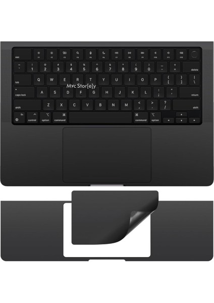 Pro M4-M3-M2-M1 16 Inç Kaplama Trackpad A2485 A2780 A2991 A3403 A3186 ile Uyumlu Siyah