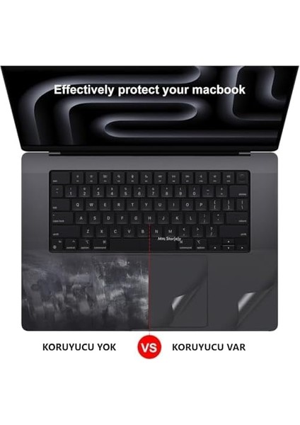 Pro M4-M3-M2-M1 16 Inç Kaplama Trackpad A2485 A2780 A2991 A3403 A3186 ile Uyumlu Siyah fiyatları