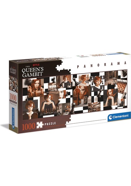 39696 &apos;s Gambit GAMBIT-1000 Parça Yetişkin, Panorama, Netflix Yapboz, &apos;da Üretilmiştir, Çok Renkli