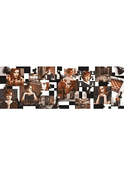 39696 &apos;s Gambit GAMBIT-1000 Parça Yetişkin, Panorama, Netflix Yapboz, &apos;da Üretilmiştir, Çok Renkli modelleri