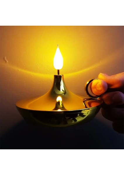 Dekoratif Gold Pilli Mum ( Lisinya ) fiyatları