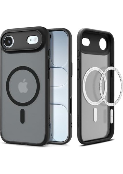 Air ile Uyumlu Ince Magsafe Kılıf Ultra Hybrid Sararma Karşıtı Duraclear Hava Kanalı Teknolojisi Askeri Sınıf Koruma Magfit Frost Mat Kapak - ACS10054 fiyatları