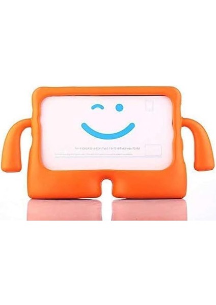 Çocuklar Için Kılıf Ağır Hizmet Darbeye Dayanıklı Kılıf Çocuklara Dayanıklı Koruyucu Çocuk Kılıfı Standlı (Turuncu, A9 Plus X210/TAB S9 X710/S9 Fe X510/T870)