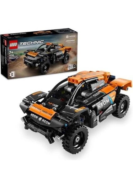 Neom Mclaren Extreme E Race Car 42166-7 Yaş ve Üzeri Yarış Arabası Seven Çocuklar Için Yaratıcı Oyuncak Model Yapım Seti (252 Parça) modelleri
