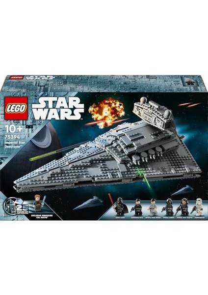 Imparatorluk Yıldız Destroyeri 75394 – 10 Yaş ve Üzeri Için Inşa Edilebilen Yıldız Gemisi Modeli, Hayranları Için Yaratıcı Hediye Fikri (1555 Parça) modelleri
