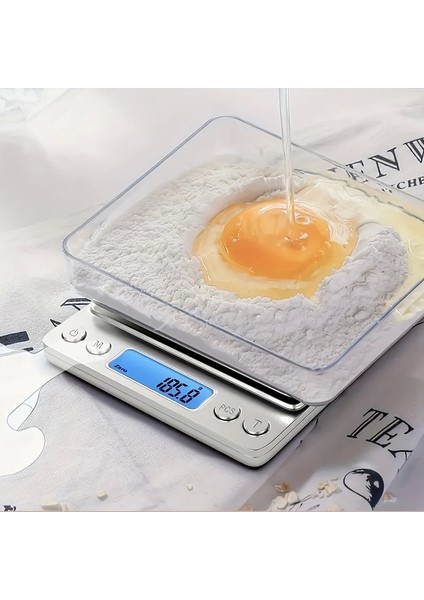 Pratik Dijital Hassas Mutfak Terazisi Hassas Tartı 2000 Gr./0.1 Gr. Hassasiyet ( Lisinya ) fırsatları