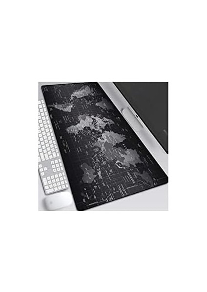 Dünya Haritalı 90X40 cm Mouse Pad, Dünya Desenli Mouse Pad fiyatları