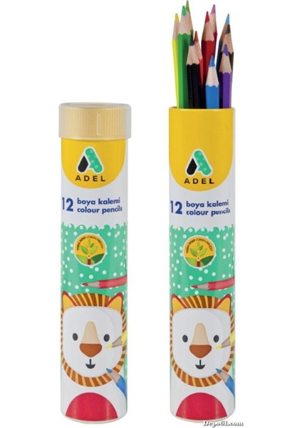 Kuru Boya Metal Tüp 12 Li