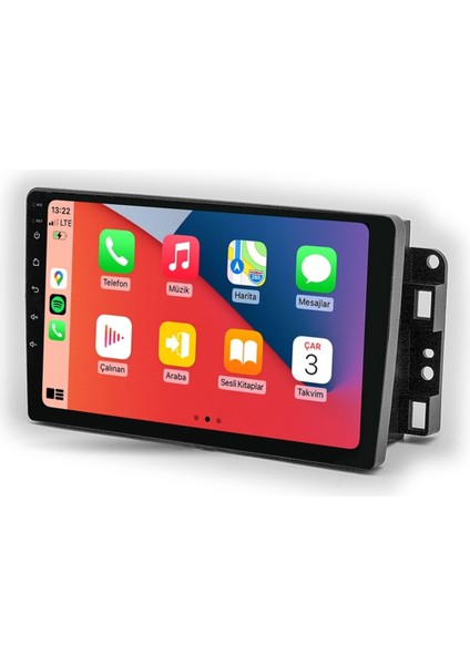 Maitec M-T-C 464 QLED Serisi Chevrolet Captiva 2006-2011 4+64GB Multimedya Teyp