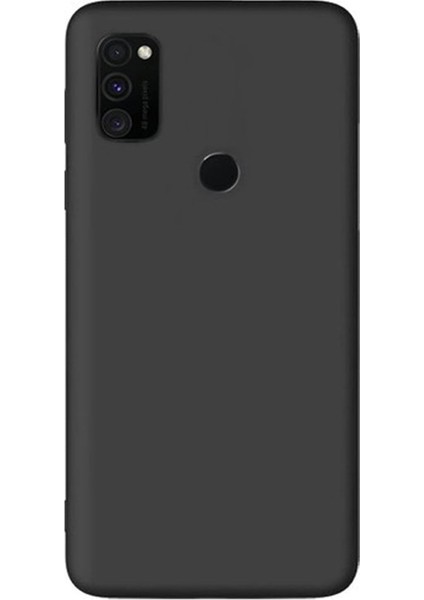 Kzy Iletişim Galaxy M21 ile Uyumlu Kapak Mat Siyah Silikon Lux Kılıf