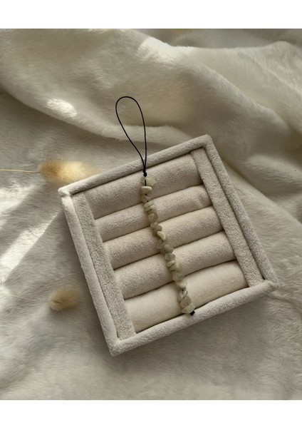 Kırık Ay Taşı Charm / Telefon / Anahtarlık / Çanta / Kalemlik fiyatları