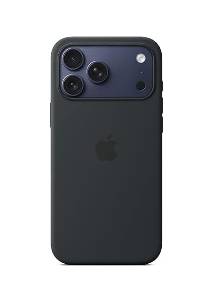 17 Pro Max Için Magsafe Özellikli Silikon Kılıf - Siyah ​​​​​​​ fiyatları