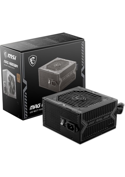 Mpg A650BN Atx Pc Güç Kaynağı (650 Watt, Modüler Değil, 80, Siyah)