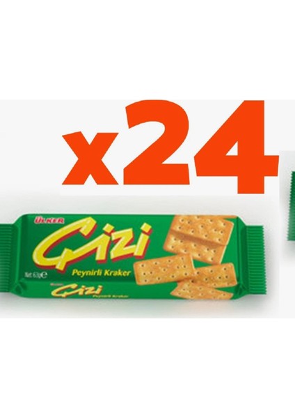 Çizi Kraker 63 gr 24 Adet
