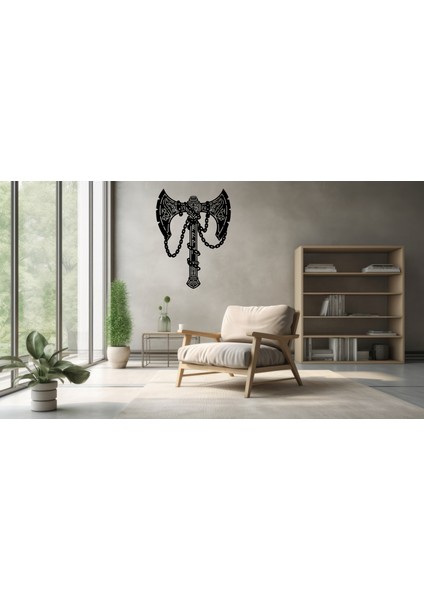 Mitolojik Balta (Viking Tarzı) Ahşap LED Işıklı Tablo – El Yapımı Lazer Kesim Dekoratif Hediye Lamba fiyatları