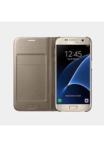 S7 LED View Fonksiyonel Kılıf, Sarısı modelleri