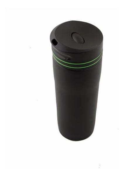 Termo Yeşil Çizgili Termos 380CC