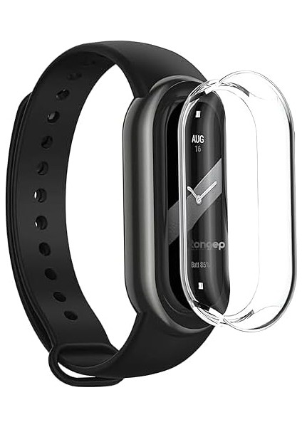 ile Uyumlu Mi Band 9 Için 360° Kasa Kılıf Yumuşak Tpu Ekran Dokunmatiği Etkilemeyen Saatin Çevresini Tam Kavrayan Darbelere Karşı Mi Band 9 (Şeffaf) modelleri