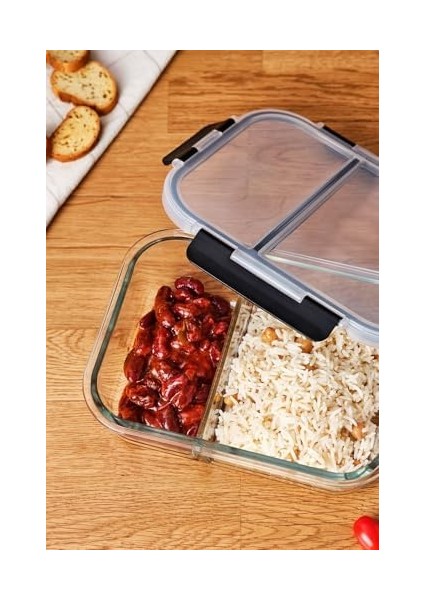 1360 ml Borosilikat Saklama Kabı modelleri