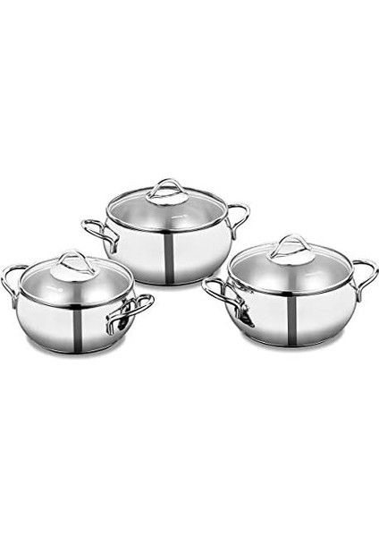 Tombik Jr. 6 Parça Tencere Seti modelleri