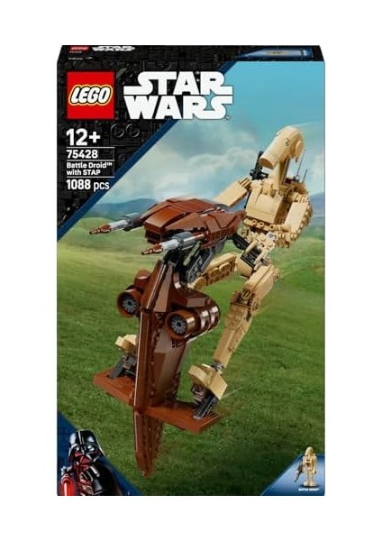 Gizli Tehlike Stap ile Savaş Droidi 75428 – 12 Yaş ve Üzeri Çocuklar Için Savaş Droidi ve Stap Aracı Içeren Sergileme Modeli Yapım Seti, Hediye Fikri (1088 Parça) fiyatları