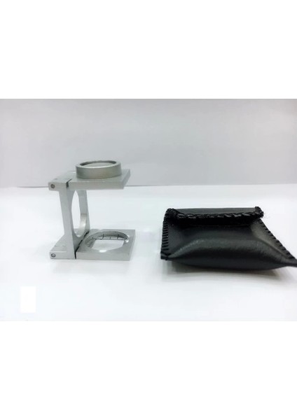 1cm Full Çelikkaplı Full Çelik Kaplı Katlamalı Büyüteç TH9008A - Lisinya