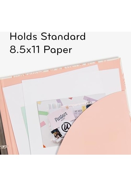 Brands Çevre Dostu Cilt Seti, Zeytin ve Somon, 2,5 cm Halka, 2 Parça modelleri