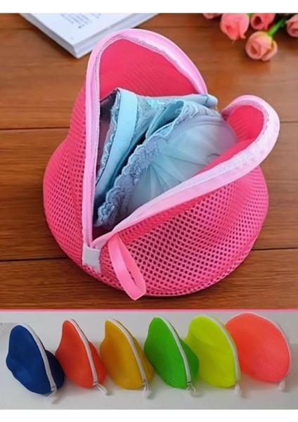 Iç Çamaşırı Bikini Yıkama Filesi Fermuarlı