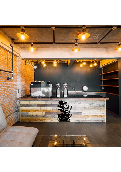 Coffee Temalı Ahşap LED Işıklı Tablo – El Yapımı Lazer Kesim Dekoratif Hediye Lamba fiyatları