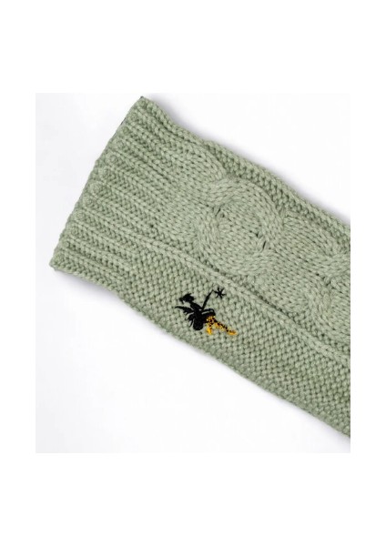 Yün Kolluk/Tozluk İşlemeli Yeşil