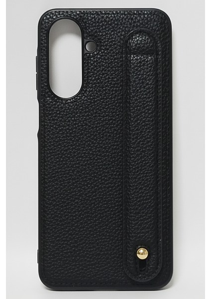 Samsung Galaxy A17 Siyah, Tutmaçlı Yumuşak Deri Kılıf modelleri