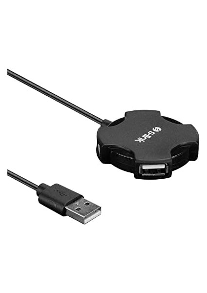 Swapp SW-U212 Siyah USB 2.0 4 Port Hub Kablolu Çevirici Adaptör fiyatları