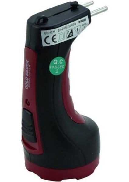Gold Sılver GS-4211 1 Watt Şarjlı El Feneri fiyatları