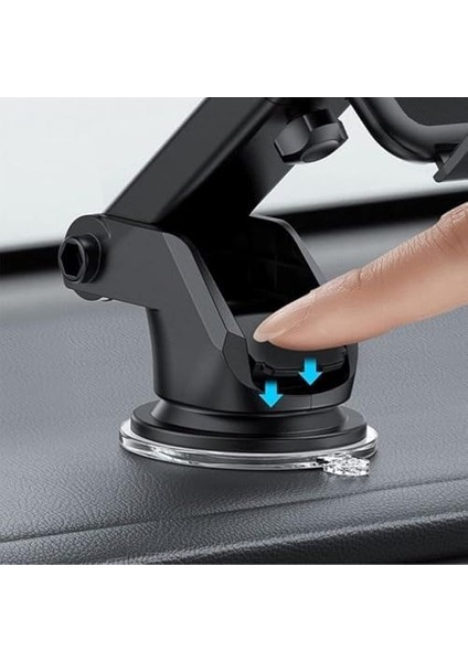 Araç Içi Telefon Tutucu Otomatik Klipsli Araba Için Ayarlanabilir Cam ve Torpido Için Yüksek Kalite Tutacak modelleri