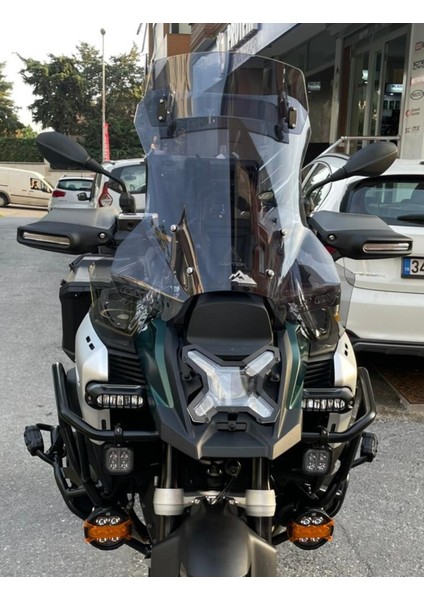 Bmw R13000 Gs Adventure Uyumlu Tur Camı Şeffaf Veya Füme Tip-3 60CM Uzun modelleri