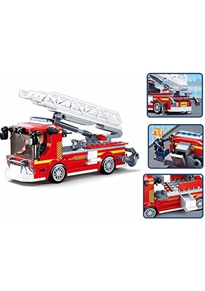 Fire Itfaiye Kamyonu Yapım Seti, 343 Parça fiyatları