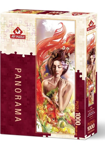 Puzzle Balıklarla Dans 1000 Parça Panorama Puz