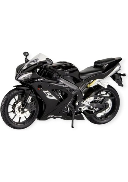 1:12 Ölçekli Model Motosiklet - Ducati - HX794-1- Siyah (Lisinya)