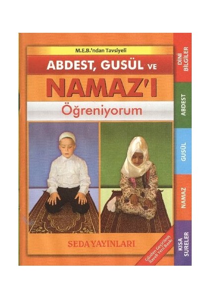 Abdest Gusül ve Namazı Öğreniyorum Çanta Boy
