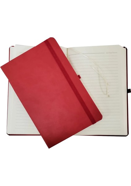 Kırmızı Deri Defter