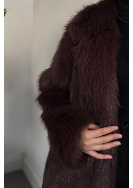 Bahr Içi Astarlı Kürk Kızıl Kahve fırsatları