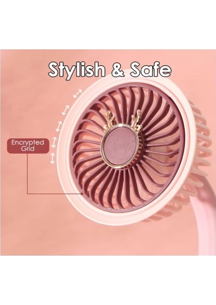 Taşınabilir Mini Klips Bebek Arabası Fanı, Fan Elektrikli Soğutma Hava Sirkülatöründe 360 Derece Dönebilen Klips modelleri