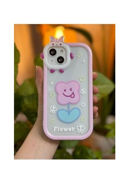 Go Aksesuar 13 ve 14 Birebir ile Uyumlu Kurdele Oyuncaklı Desenli Kılıf fiyatları